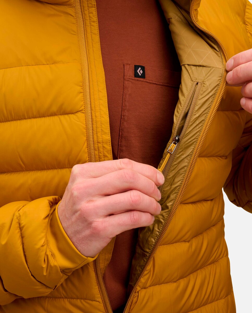 Chaqueta de esquí de hombre ACCESS DOWN Black Diamond - Amarillo Amarillo-5