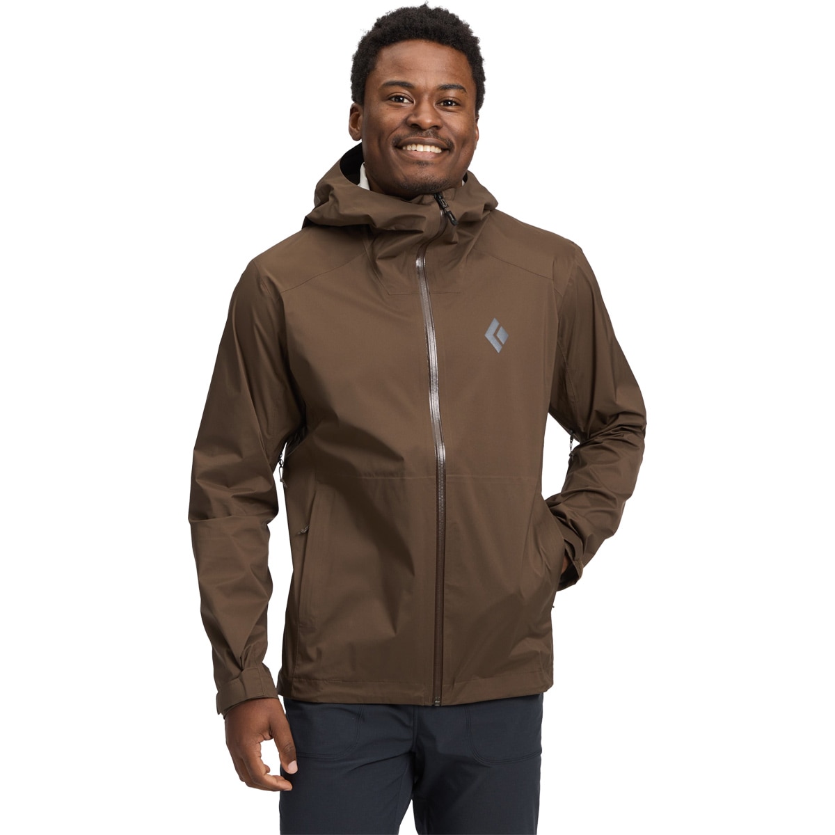 Chaqueta de hombre Fineline Black Diamond - Marrón Marrón-1
