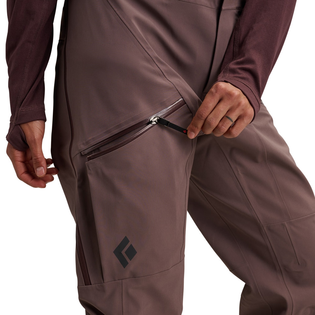 Pantalón de mujer Recon Black Diamond - Malva Malva-8