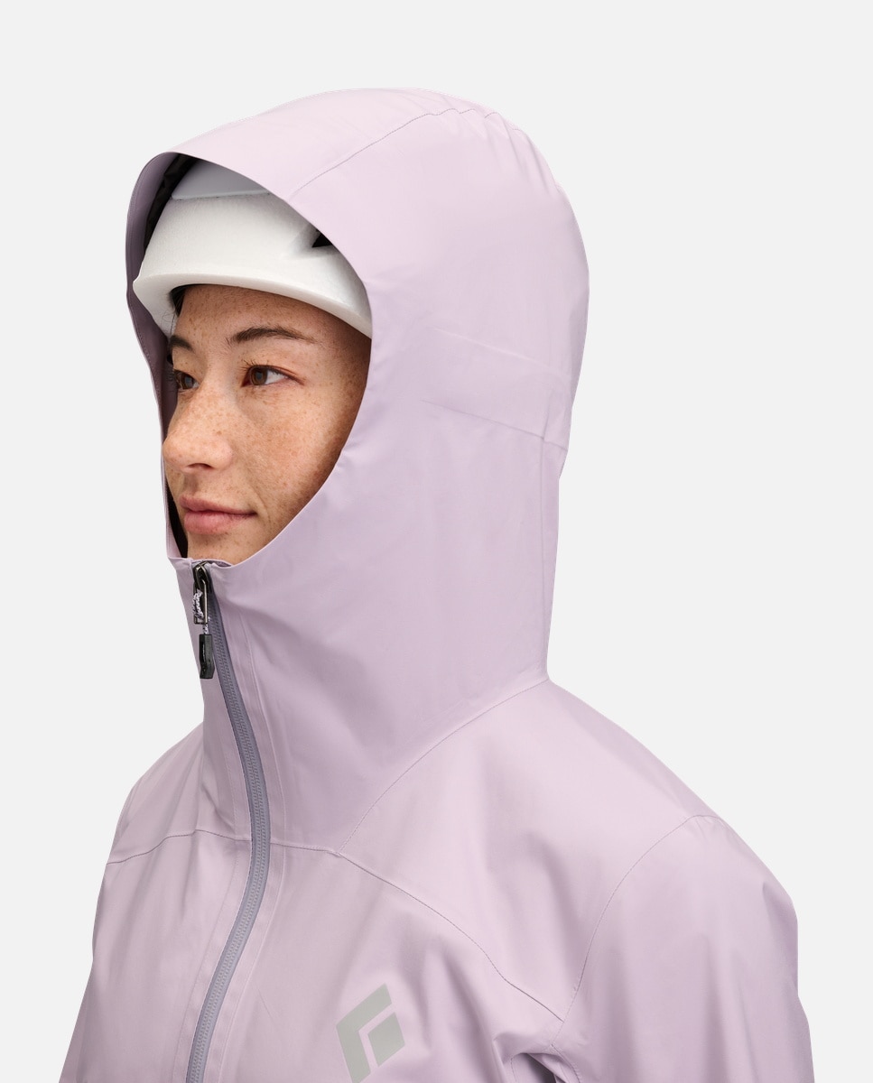 Chaqueta de esquí de mujer FINELINE STRETCH SHELL Black Diamond - Morado Morado-4