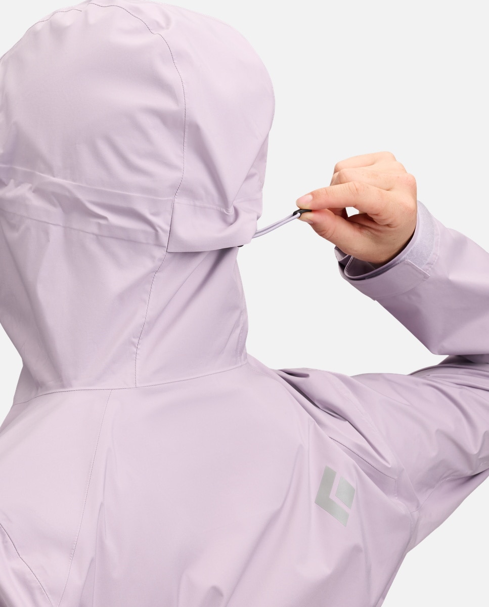 Chaqueta de esquí de mujer FINELINE STRETCH SHELL Black Diamond - Morado Morado-5