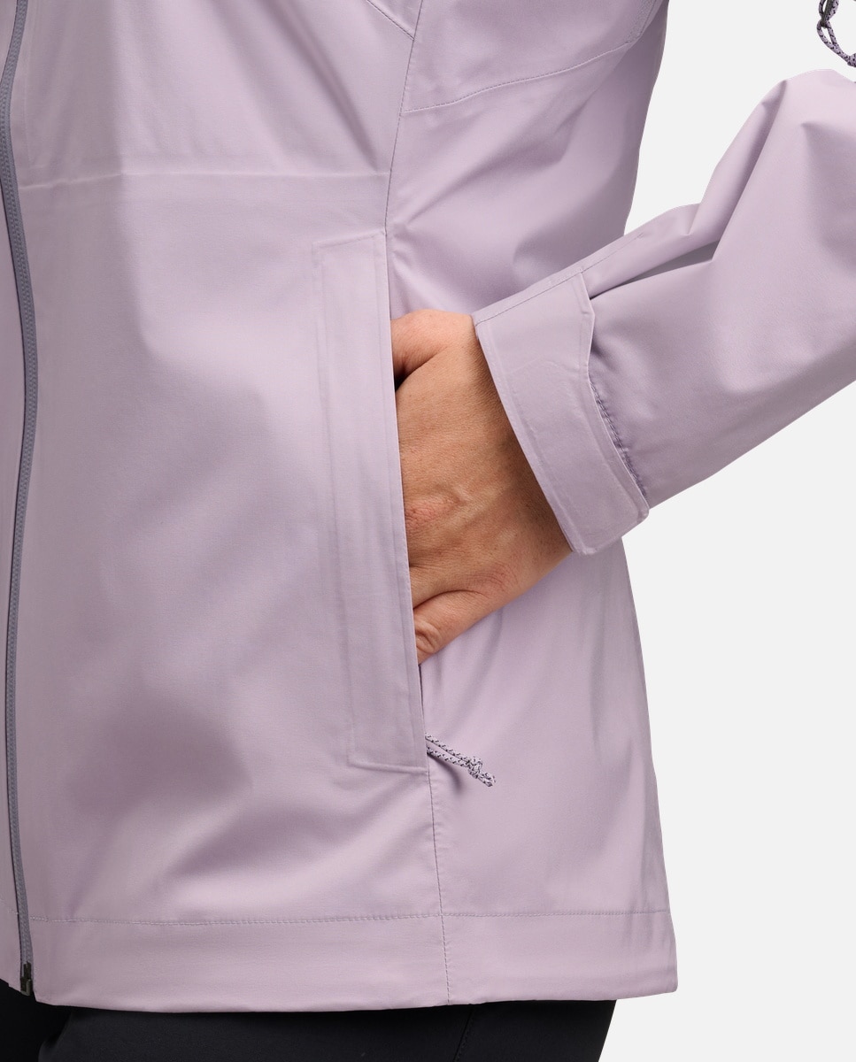 Chaqueta de esquí de mujer FINELINE STRETCH SHELL Black Diamond - Morado Morado-7