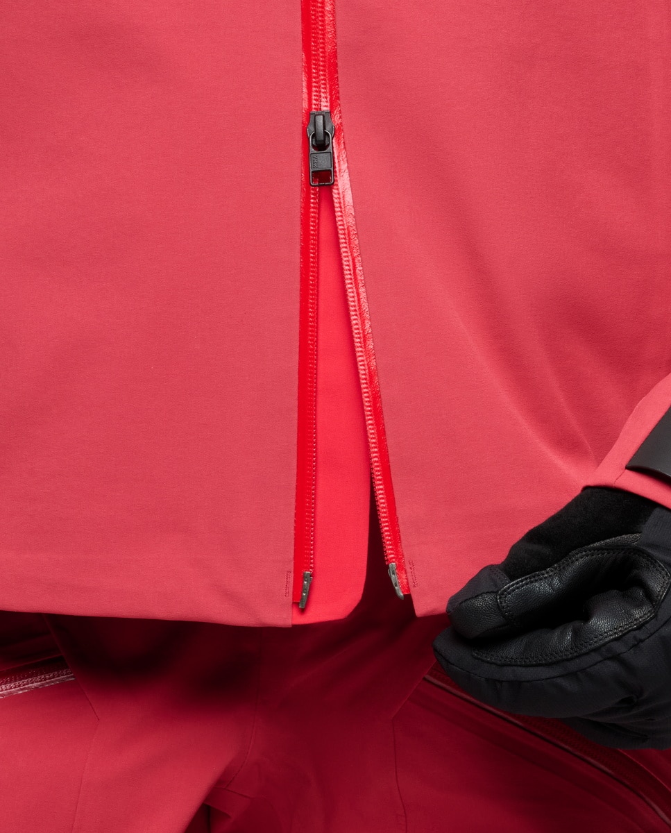 Imagen 8 de Chaqueta de esquí de mujer RECON STRETCH SKI SHELL Black Diamond - Rojo Rojo