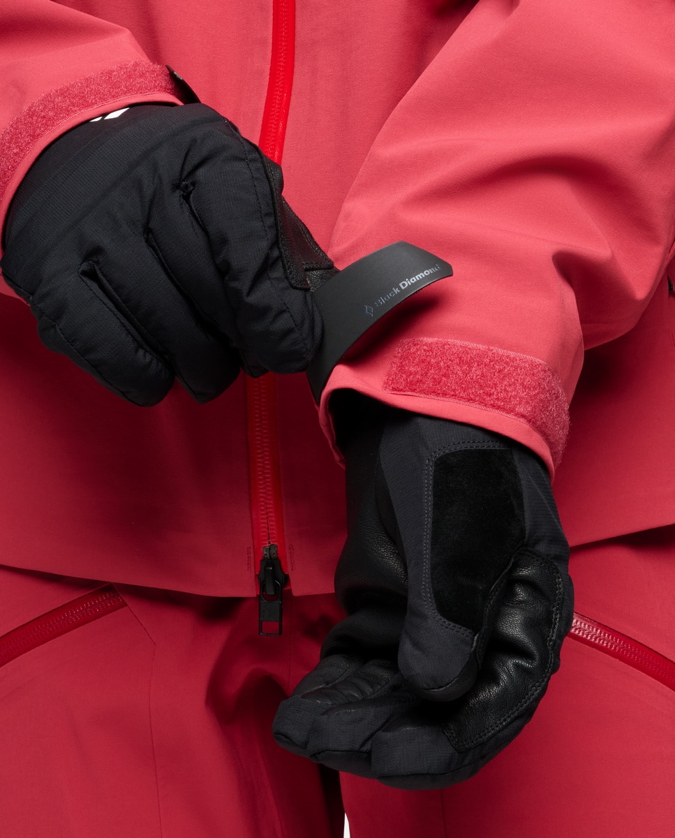 Imagen 9 de Chaqueta de esquí de mujer RECON STRETCH SKI SHELL Black Diamond - Rojo Rojo