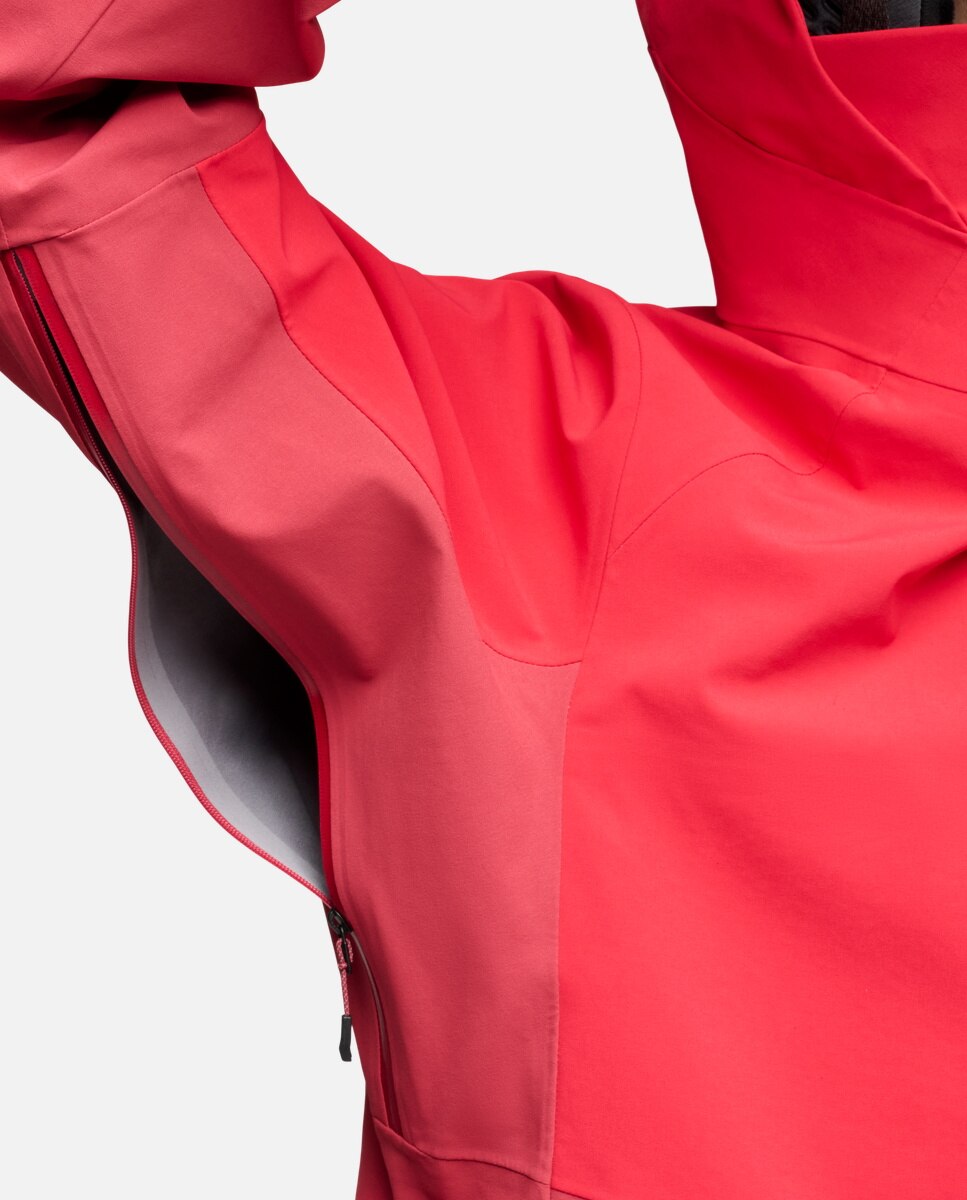 Imagen 11 de Chaqueta de esquí de mujer RECON STRETCH SKI SHELL Black Diamond - Rojo Rojo