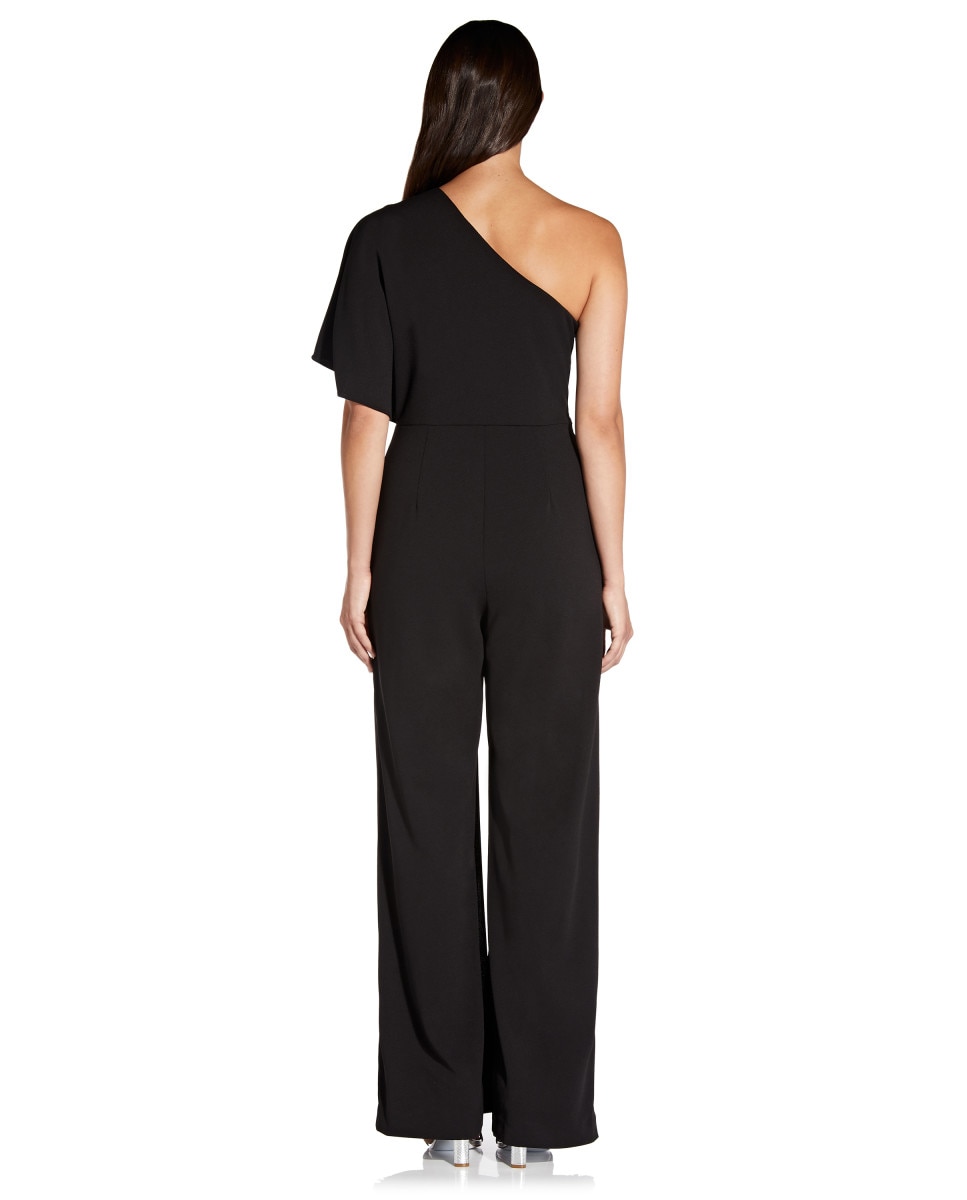 Mono de mujer asimétrico estilo túnica - Adrianna Papell - Negro Negro-3