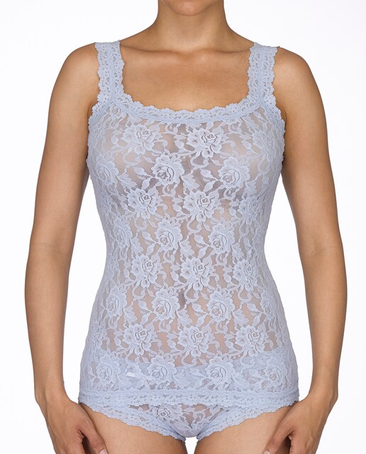 Imagen 0 de Camiseta interior de mujer de tirante ancho con encaje