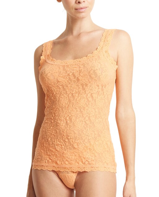 Imagen 0 de Camiseta interior de mujer de tirante ancho con encaje