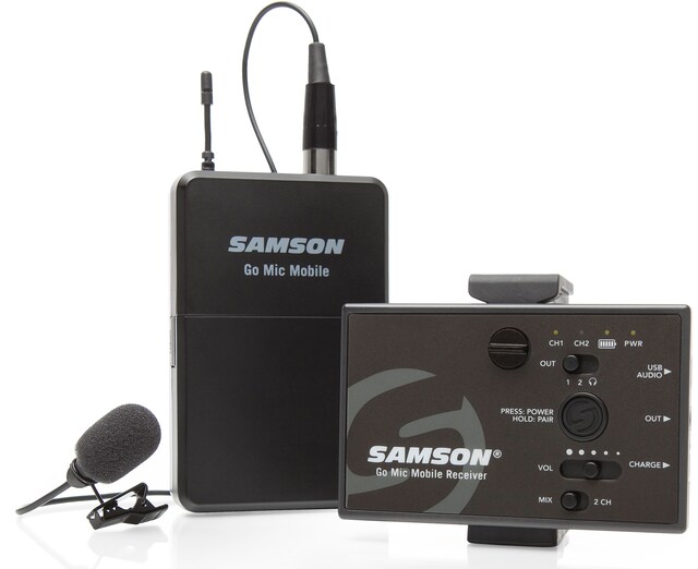 Imagen 0 de Sistema Inalámbrico de Solapa Samson GO MIC MOBILE LAVALIER SYSTEM
