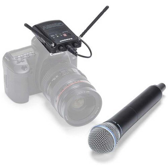 Imagen 0 de Sistema inalámbrico para cámaras Samson Concert88 Camera Mano (F)