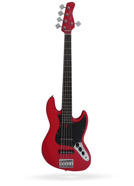 Imagen 0 de Bajo J de 5 cuerdas Marcus Miller V3P-5 Red Satin
