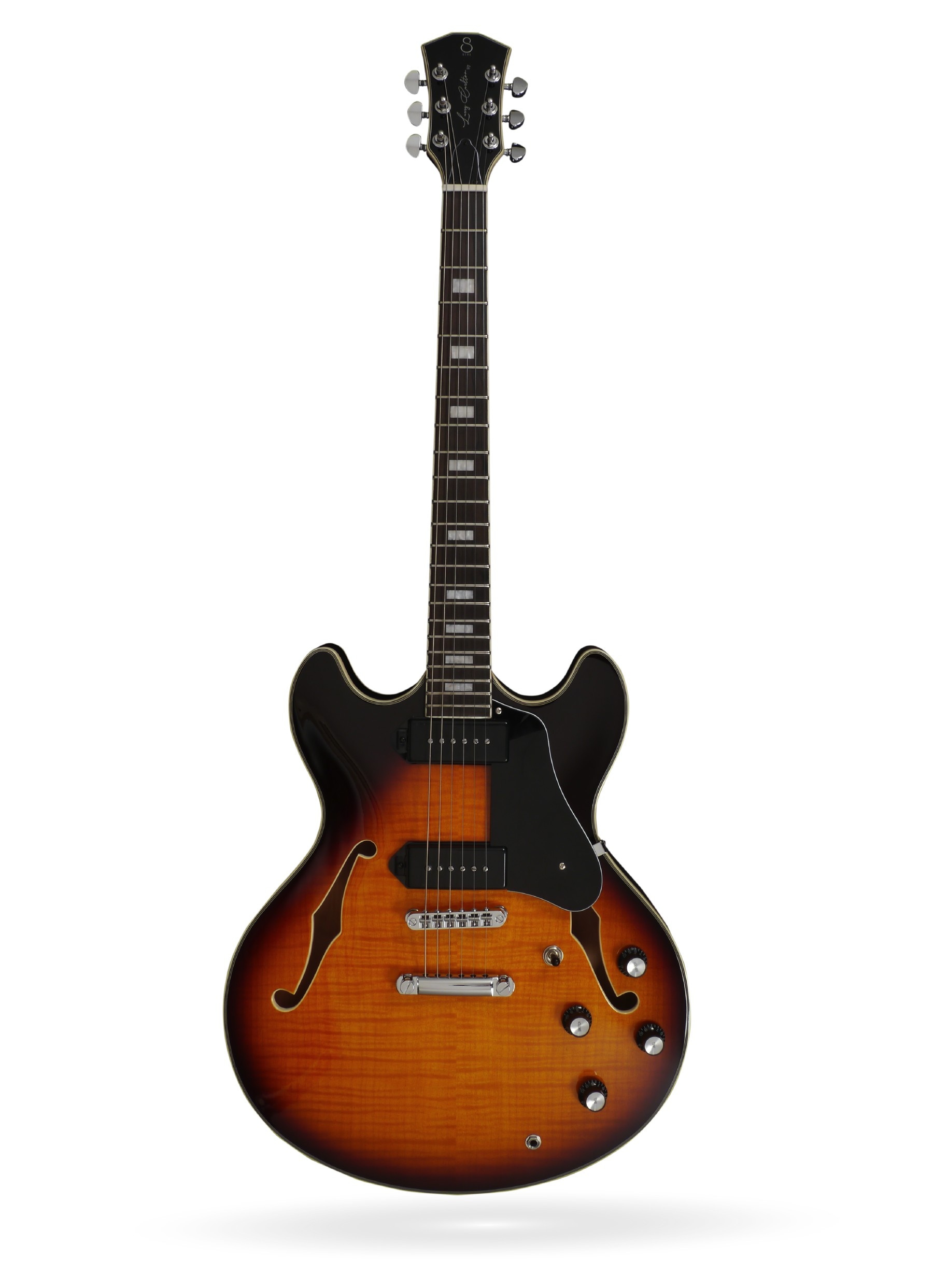 Imagen 0 de Guitarra Eléctrica Hollowbody Sire Guitars H7V Vintage Sunburst Marrón