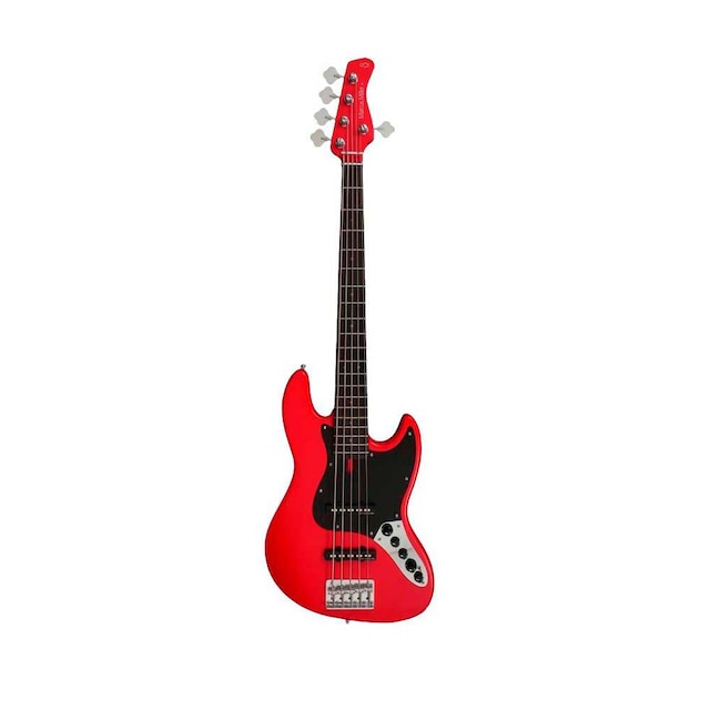 Imagen 0 de Bajo J de 5 cuerdas Marcus Miller V3-5 (2nd Gen) Red Satin