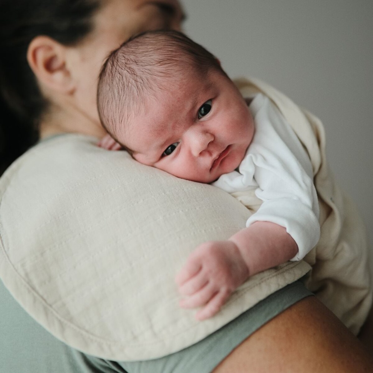 Pack de 2 gasas Mushie Piedra Natural-2