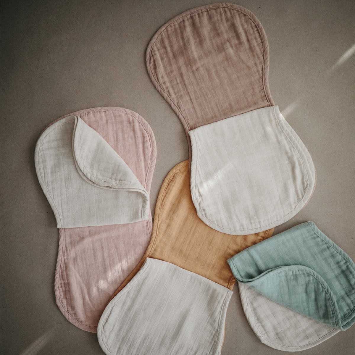 Pack de 2 gasas Mushie Multicolor Multicolor-2