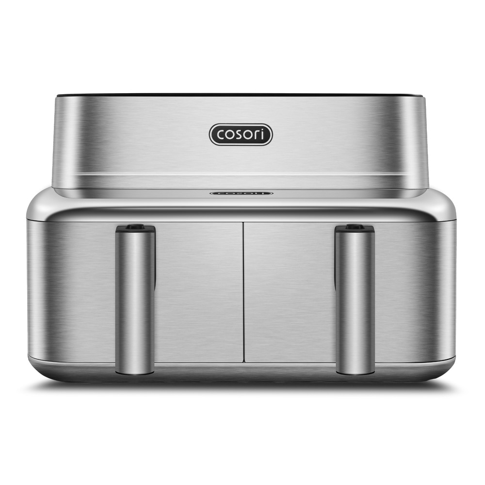Freidora de aire Inteligente Cosori ICONIC™ Dual de 8,6 L - Acero Inox Acero Inox-1
