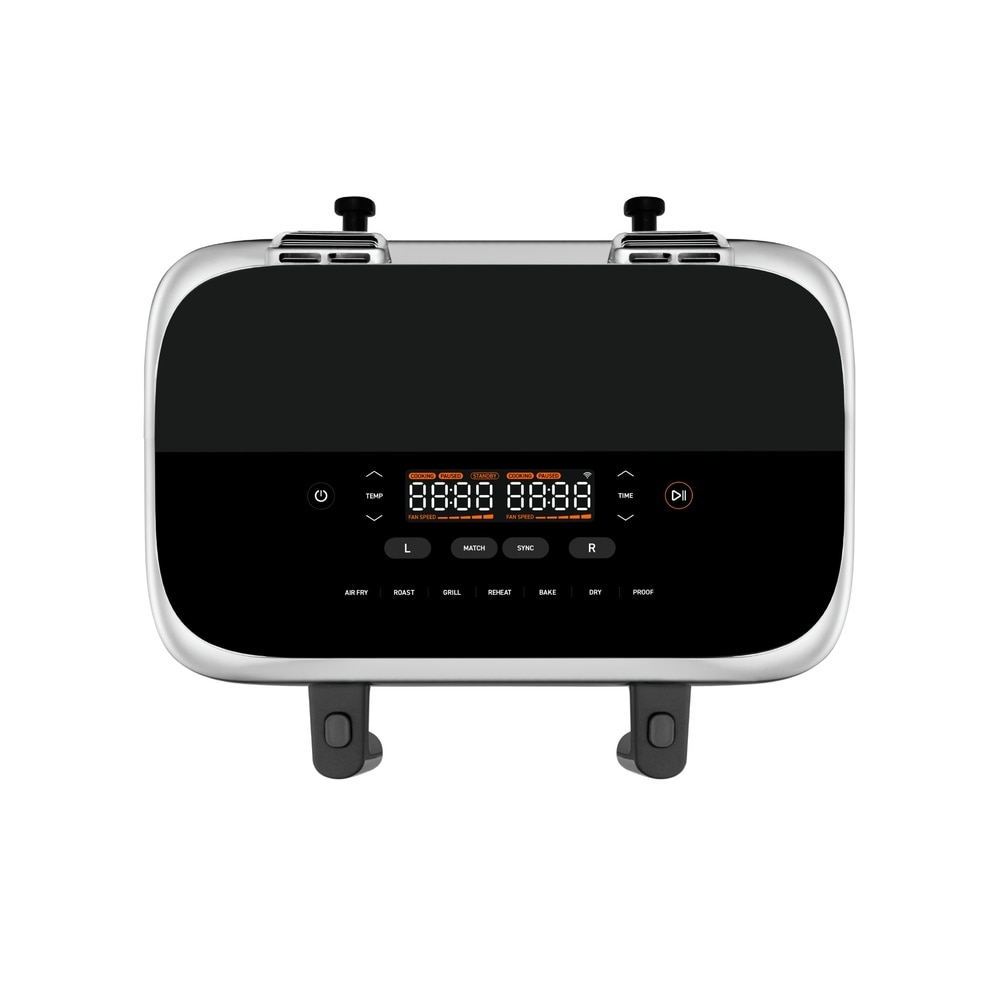 Freidora de aire Inteligente Cosori ICONIC™ Dual de 8,6 L - Acero Inox Acero Inox-5