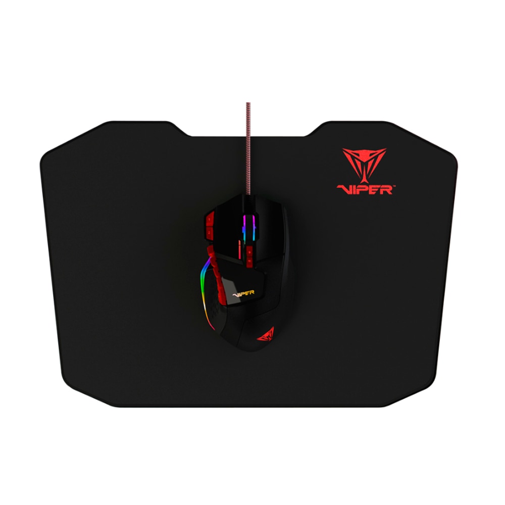 Patriot - Alfombrilla para ratón Patriot Viper PV160UXK Led Mouse Pad.