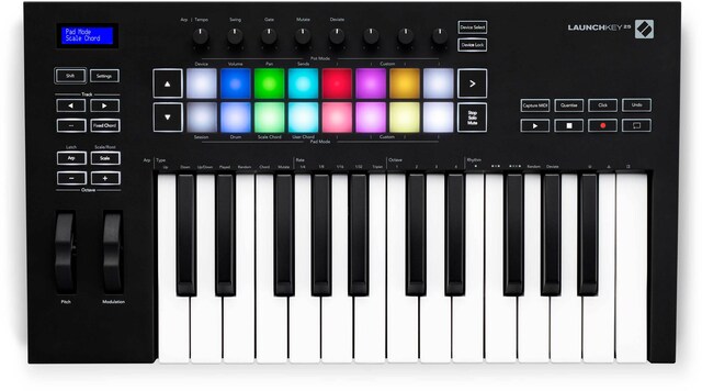 Imagen 0 de Teclado Controlador (sin sonidos) Novation Launchkey 25 MK3