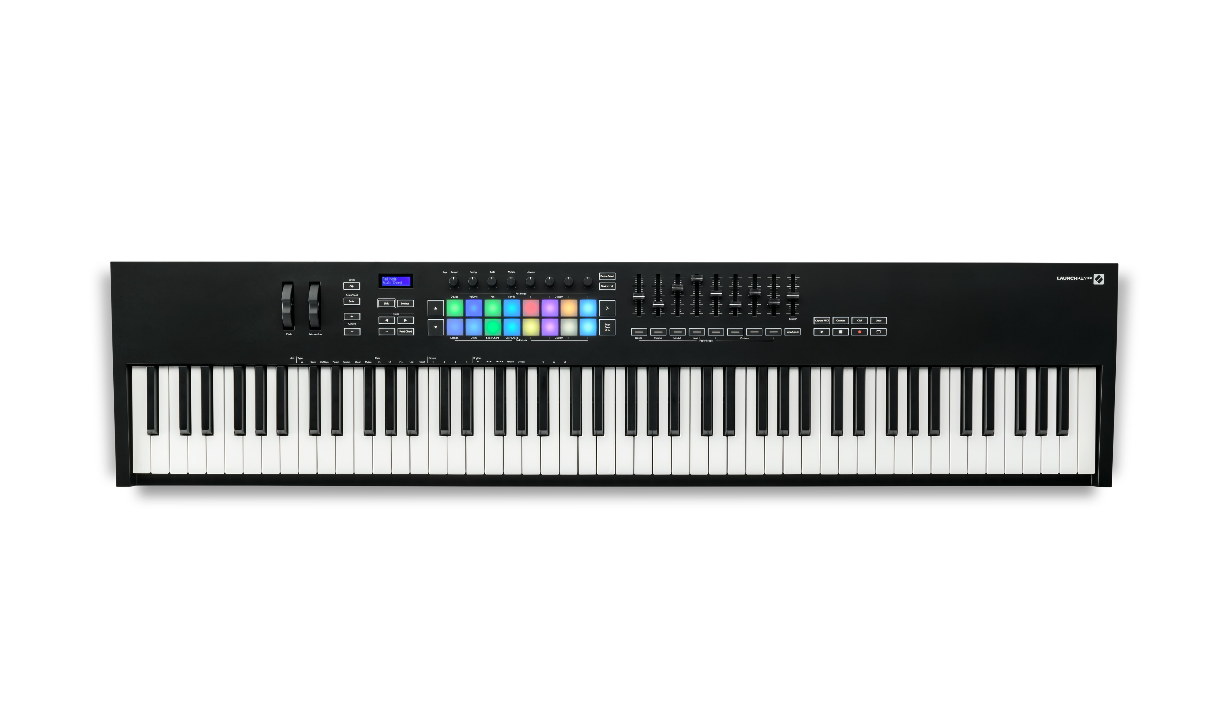 NOVATION - Teclado Controlador (sin sonidos) Novation Launchkey 88 MK3.