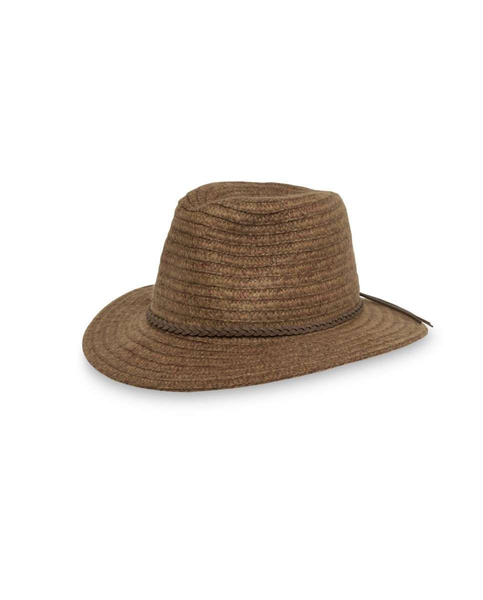 Sombrero de mujer Camden con protección solar - Illums - Marrón Marrón-1
