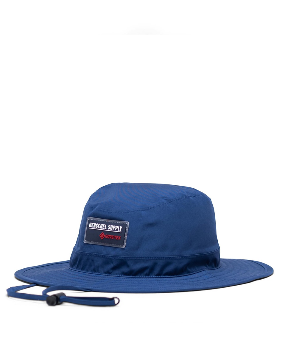Gorro pescador unisex en tejido color - Herschel - Azul Azul-1