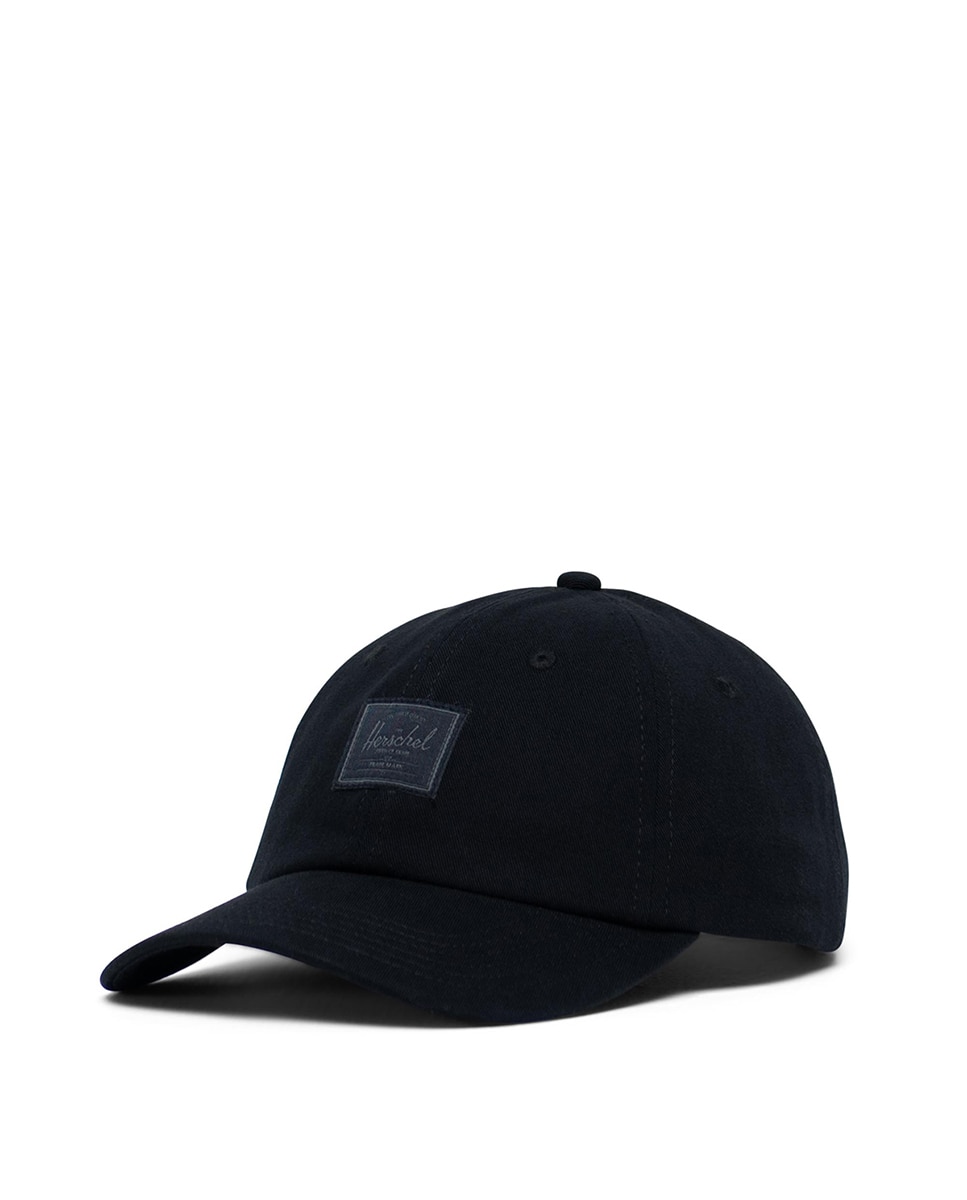 Gorra unisex herschel en tejido de algodón - Negro Negro-1