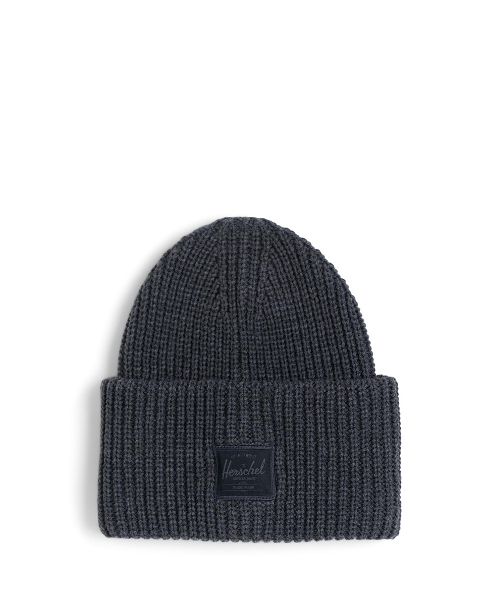 Gorro mujer herschel de punto acanalado - Gris claro Gris claro-2