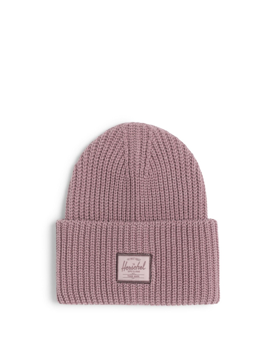 Gorro mujer herschel de punto acanalado - Rosa Rosa-2