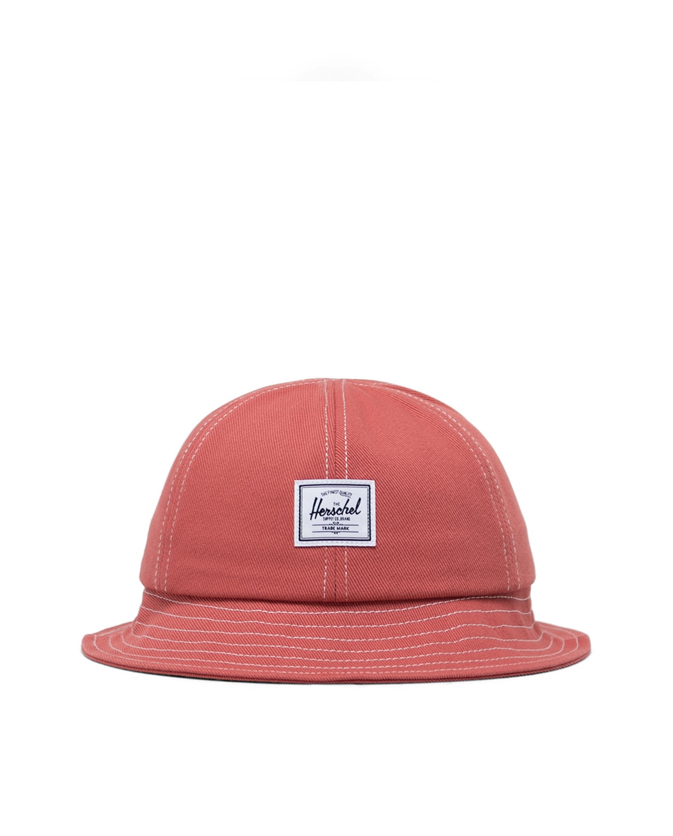 Gorro pescador unisex en tejido en color - Herschel - Naranja Naranja-1