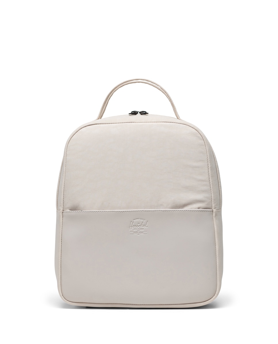 Mochila mujer herschel 11 l en tejido ecológico con piel vegana - Blanco Blanco-3