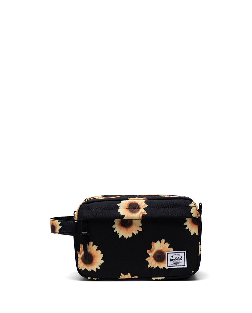 Neceser unisex herschel en tejido de 5 l - Negro / Amarillo Negro / Amarillo-1