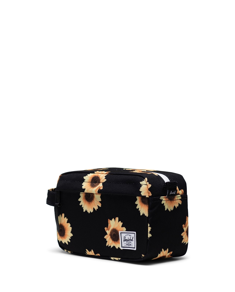 Neceser unisex herschel en tejido de 5 l - Negro / Amarillo Negro / Amarillo-2
