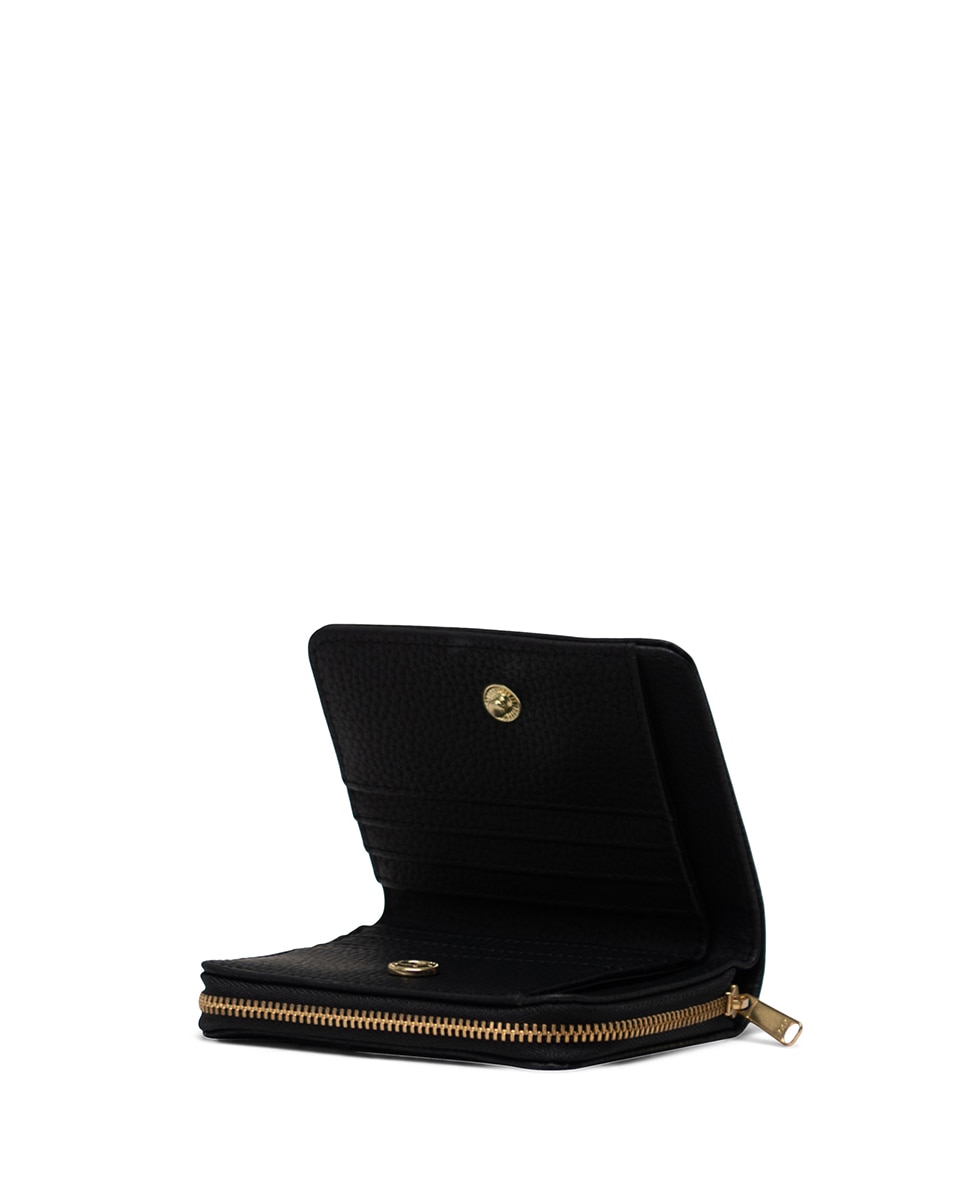 Monedero mujer herschel en piel vegana - Negro Negro-3