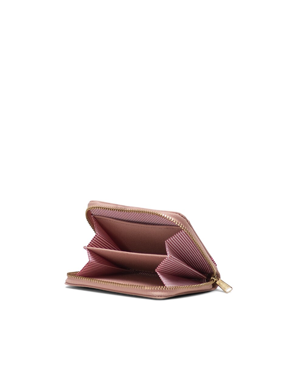 Monedero mujer herschel en tejido con cremallera - Rosa Rosa-2