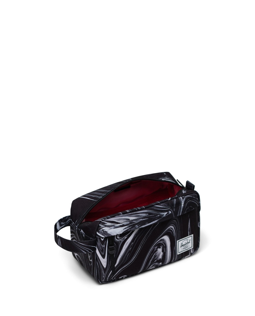 Neceser unisex herschel en tejido de 5 l - Negro / Blanco Negro / Blanco-3