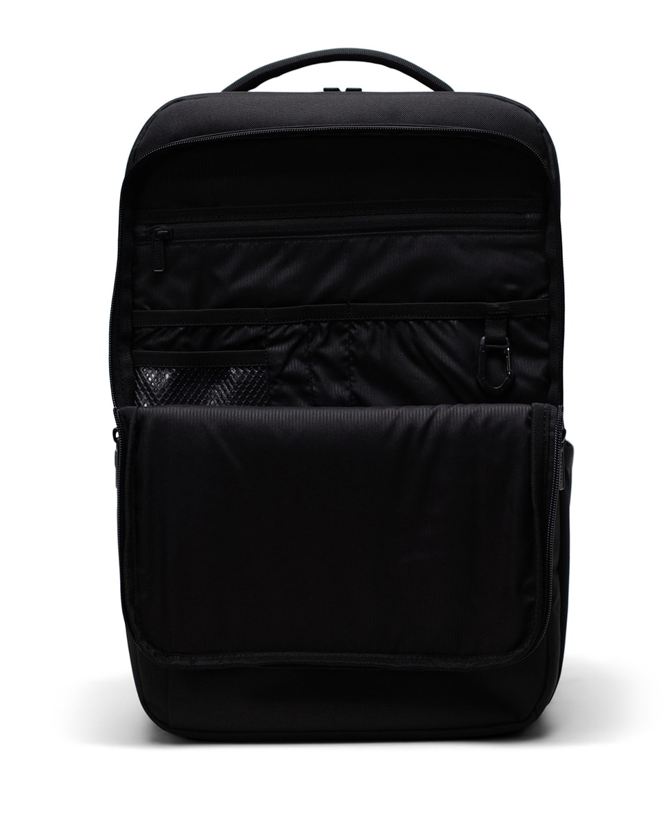 Mochila unisex herschel viaje de 30 l en tejido ecológico con funda ordenador 16 - Negro Negro-3