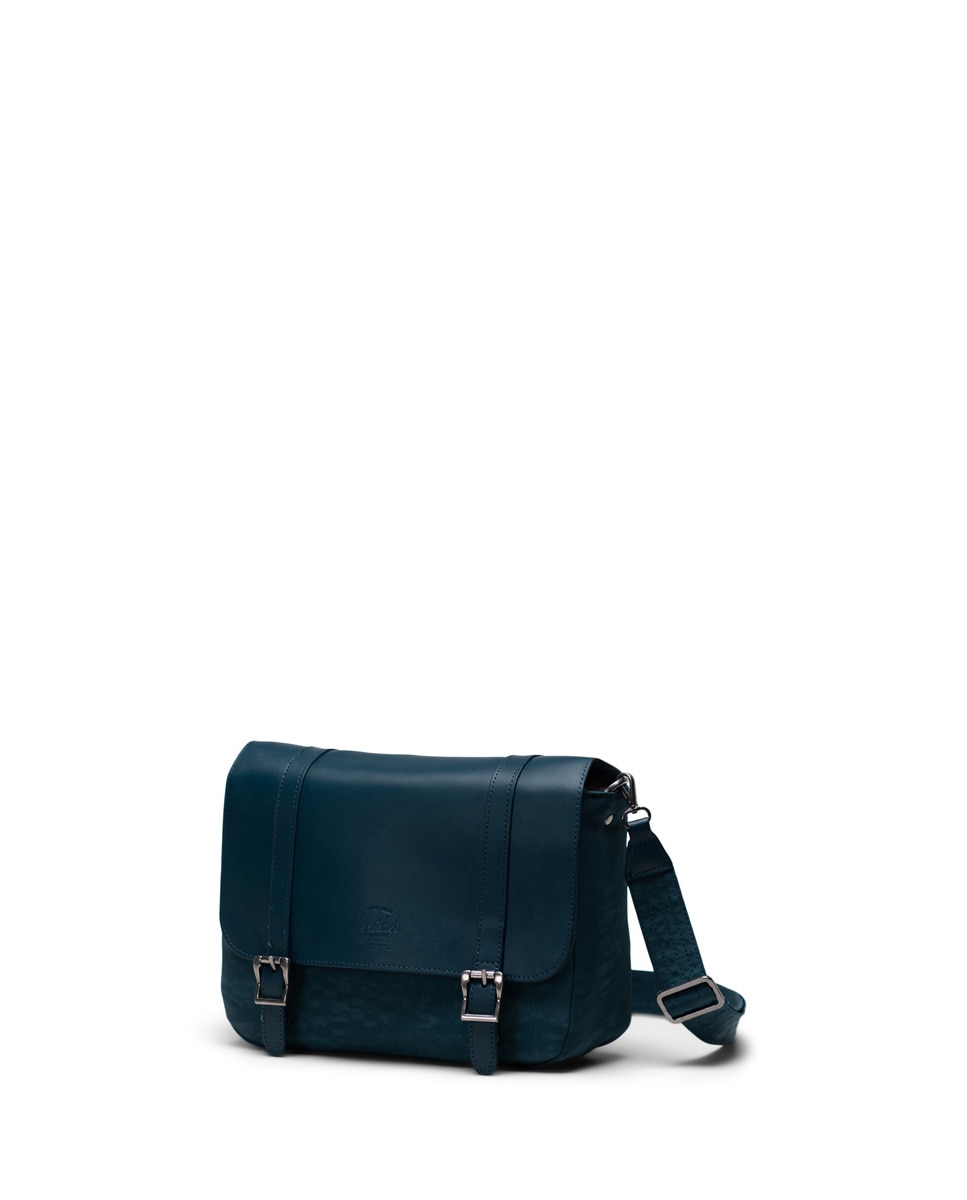 Bolso mujer 3 l en tejido color beige - Herschel - Azul Azul-3