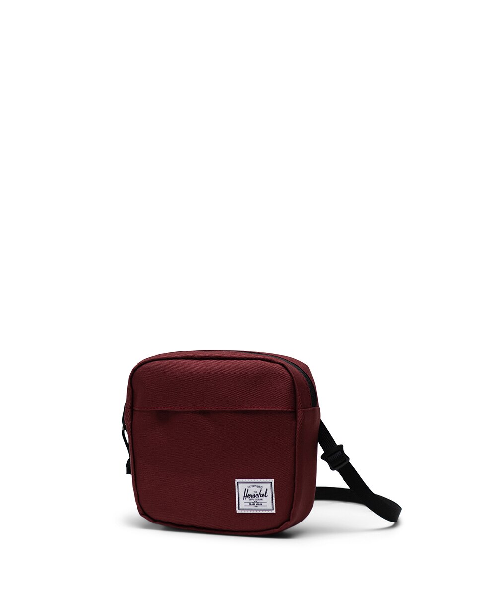Bandolera unisex herschel ecológica en tejido 2 l con cremallera y bolsillo interno - Granate Granate-3