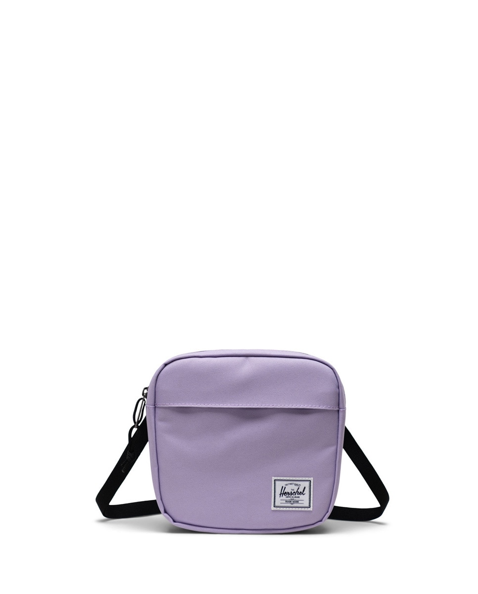 Imagen 0 de Bandolera unisex herschel ecológica en tejido 2 l con cremallera y bolsillo interno Lila