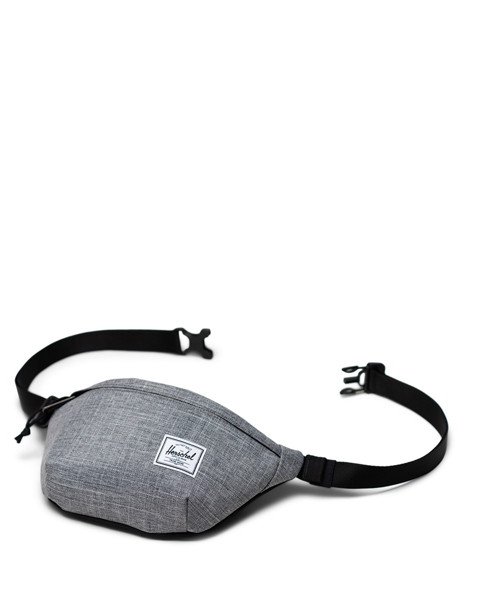 Riñonera unisex ecológica lila con cremallera - Herschel - Gris claro Gris claro-3