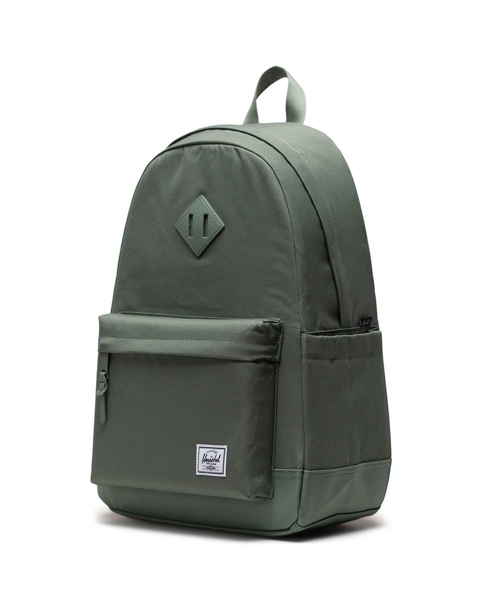 Mochila Herschel Heritage en verde oscuro - Verde Verde-3
