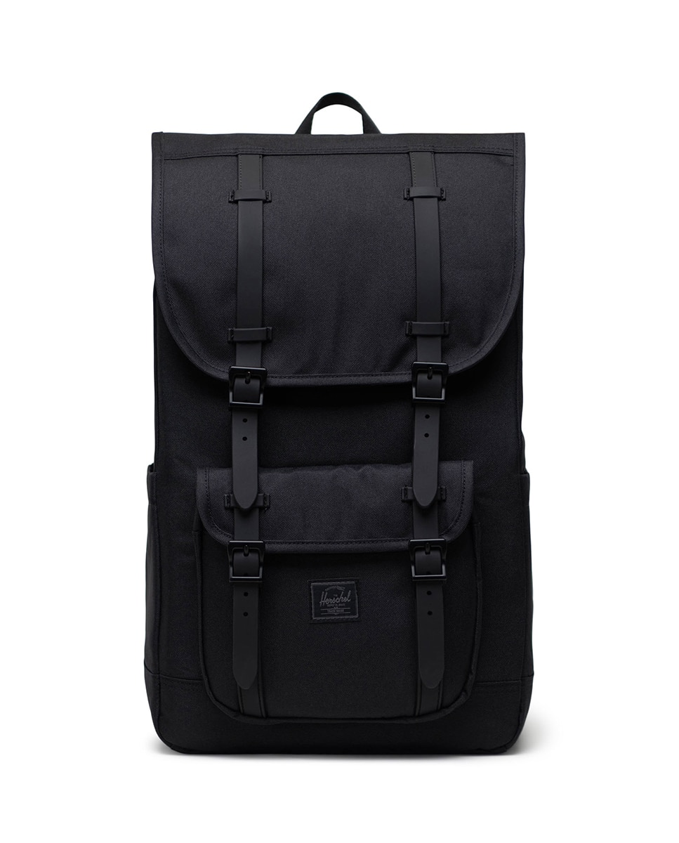 Mochila unisex herschel ecológica en tejido de 30 l con funda para portátil - Negro mate Negro mate-1
