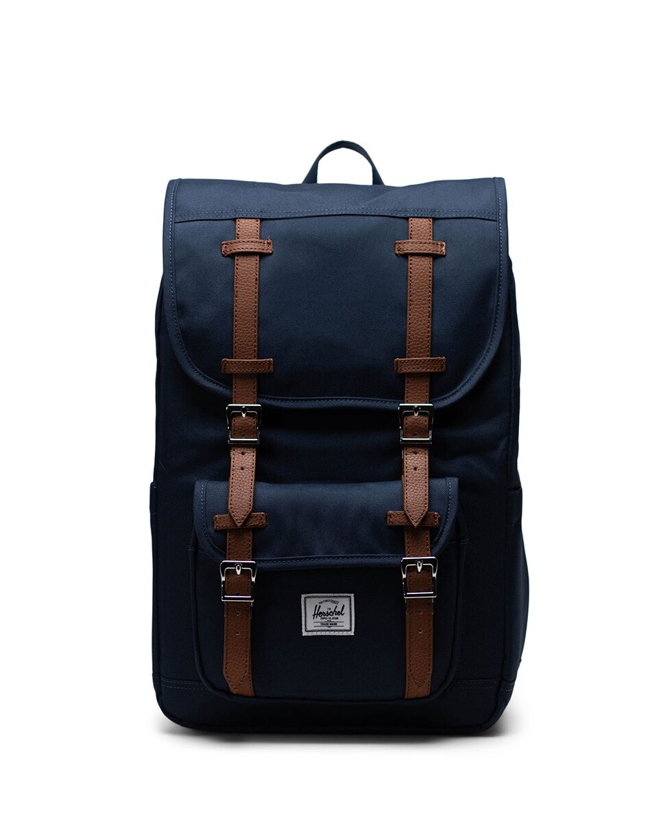 Mochila unisex ecológica azul de 20 l con funda para portátil