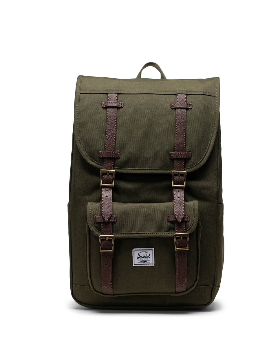 Mochila herschel little america mid backpack - Verde militar Verde militar-1