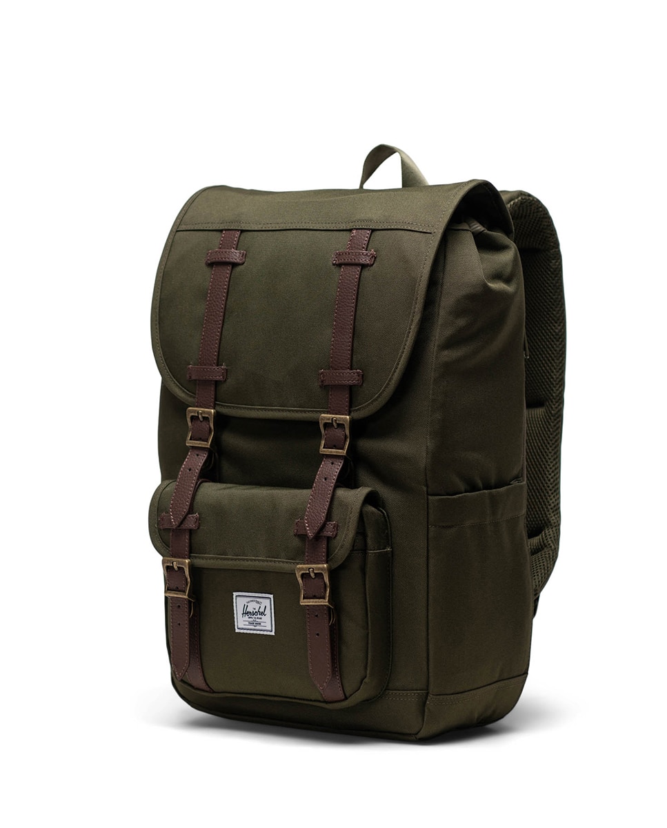 Mochila herschel little america mid backpack - Verde militar Verde militar-2