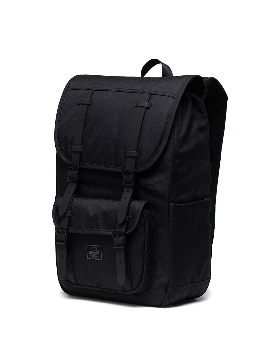 Mochila hombre ecologica negra de 20 l con funda para portatil Herschel El Corte Ingles