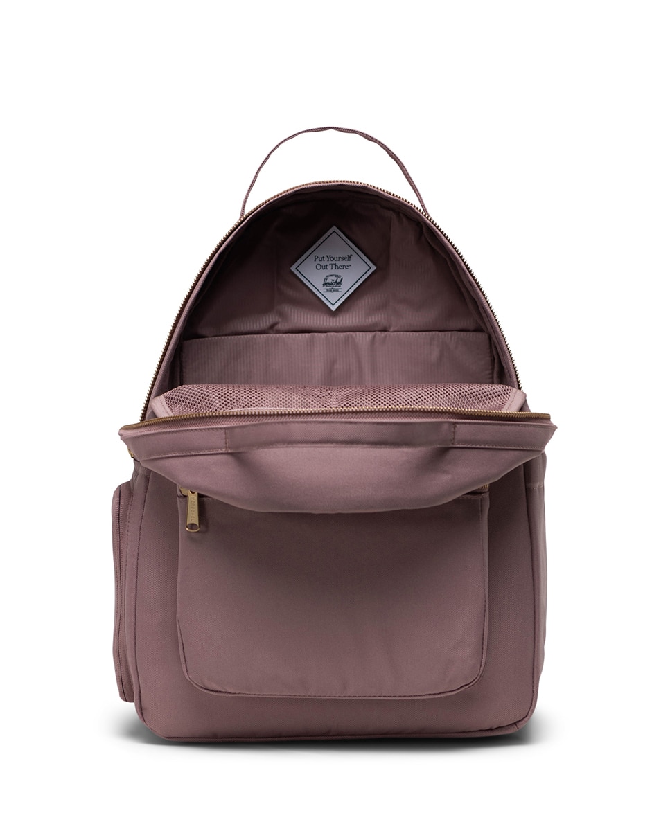 Mochila unisex herschel ecológica con cambiador de bebe en tejido de 18l - Rosa Rosa-2