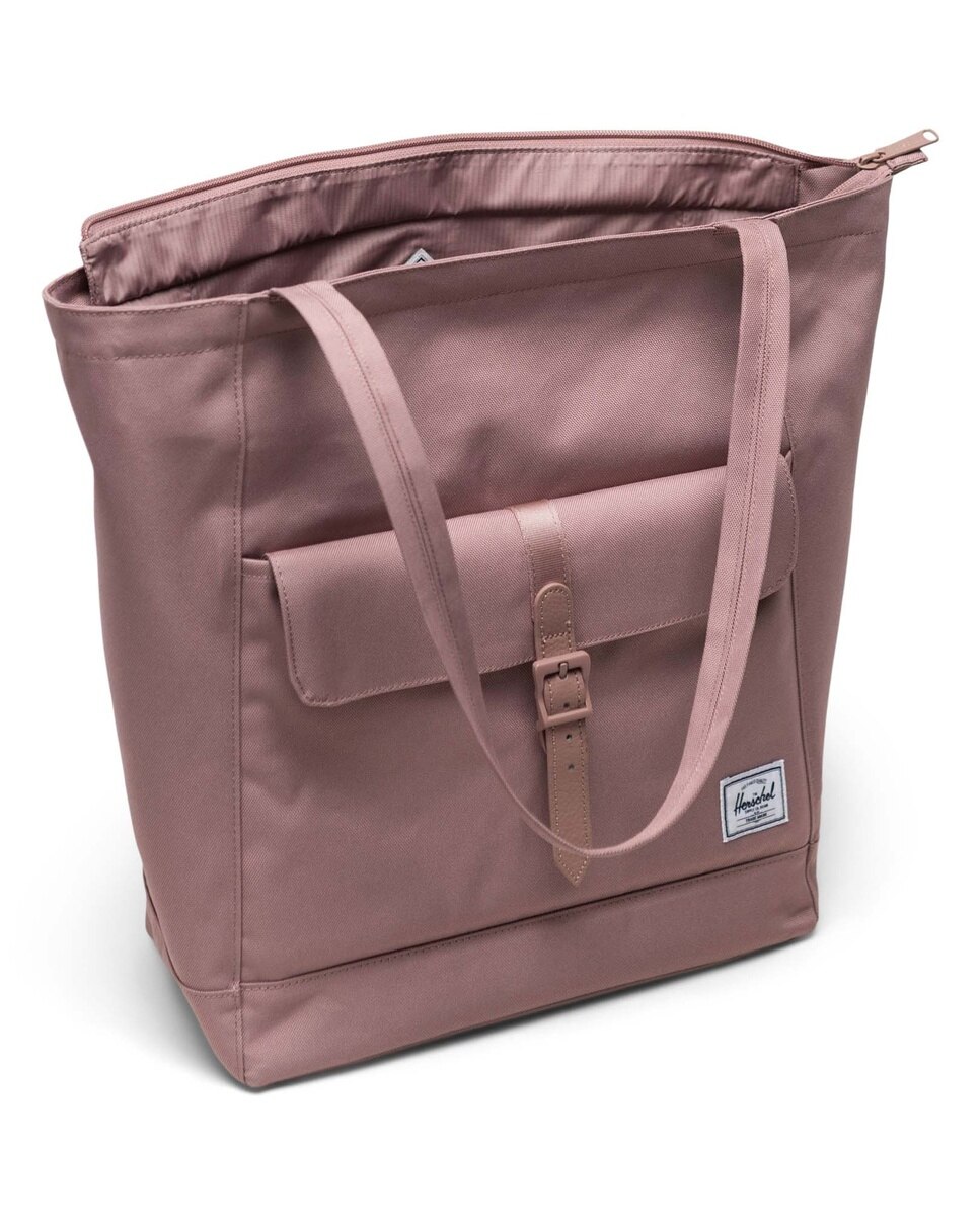 Bolso de hombro unisex herschel en tejido reciclado de 20 l - Rosa Rosa-2
