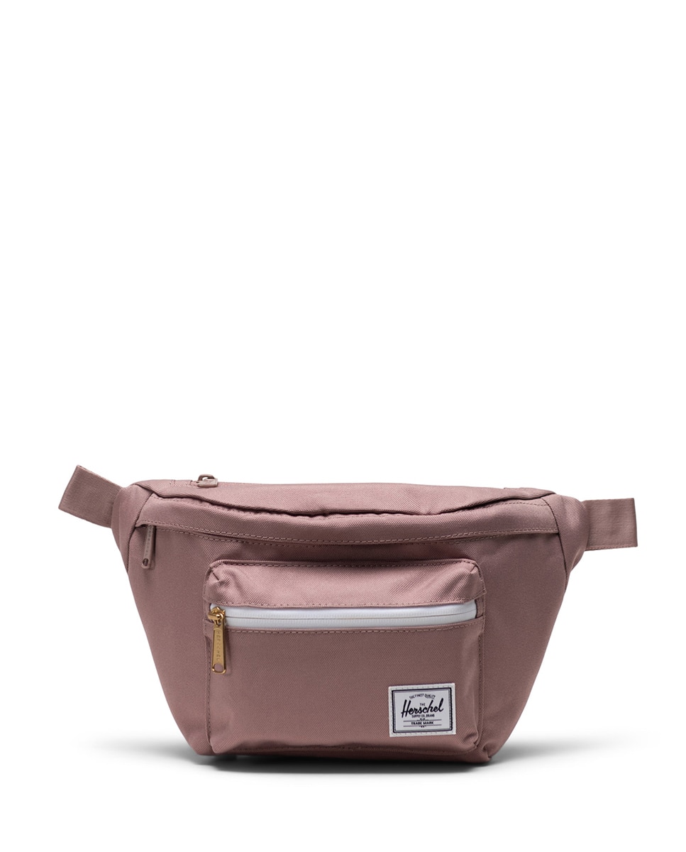 Riñonera de hombre de tejido reciclado rosa de 3,5 l con cremallera - Herschel - Rosa Rosa-1